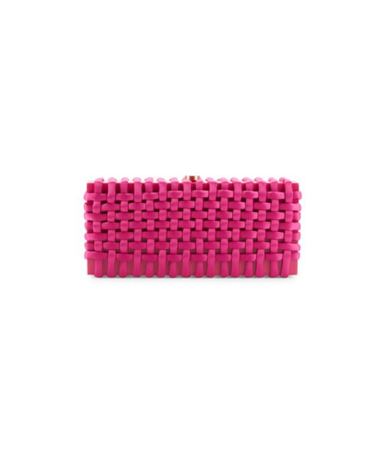 CULT GAIA - 
Jasie Basketweave Clutch