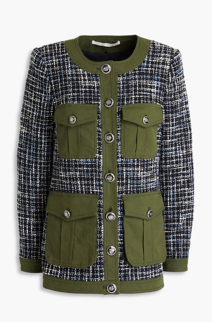 VERONICA BEARD
Fielding cotton-blend tweed jacket