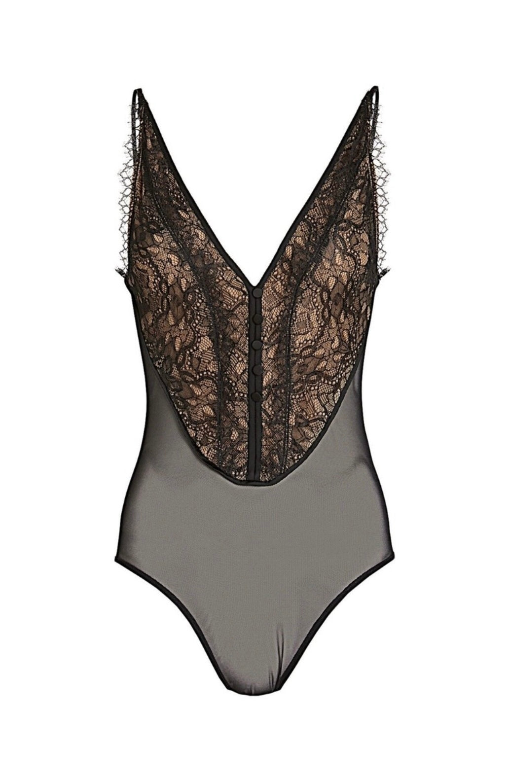 Simkhai - Black Lace Bodysuit