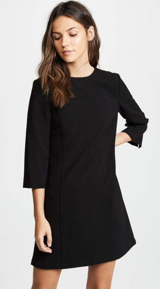 Alice + Olivia Classics Gem 3/4-Sleeve Shift Dress