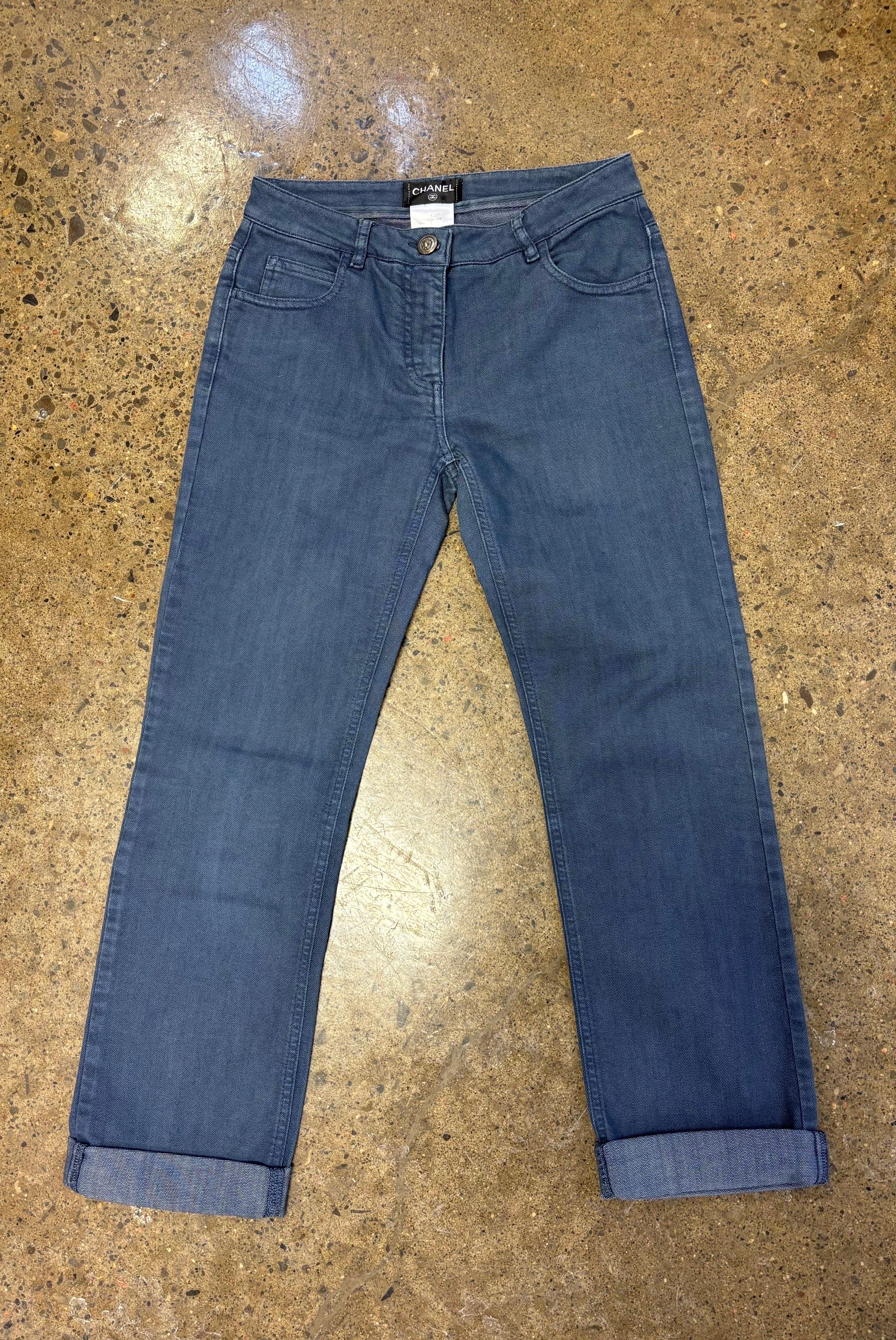 Chanel Blue Jeans