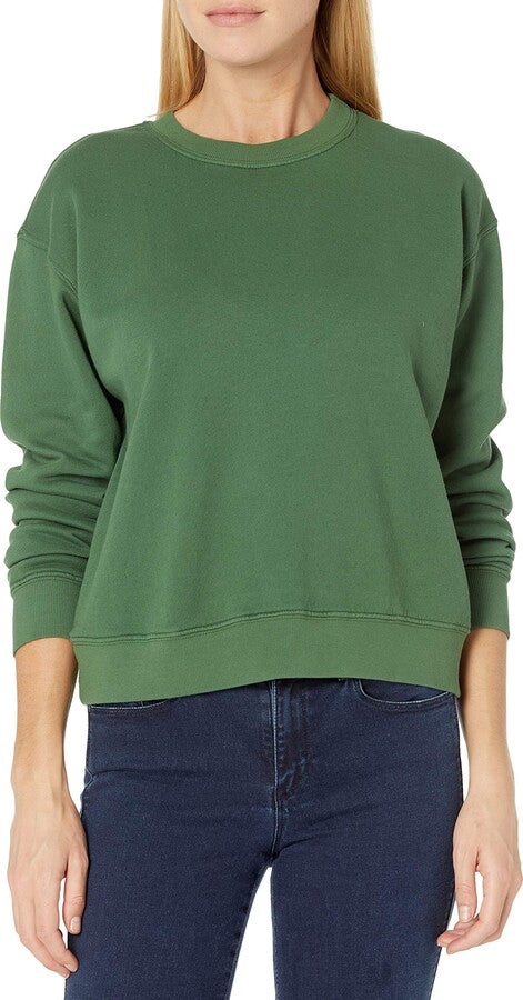 VELVET cropped sweatshirt