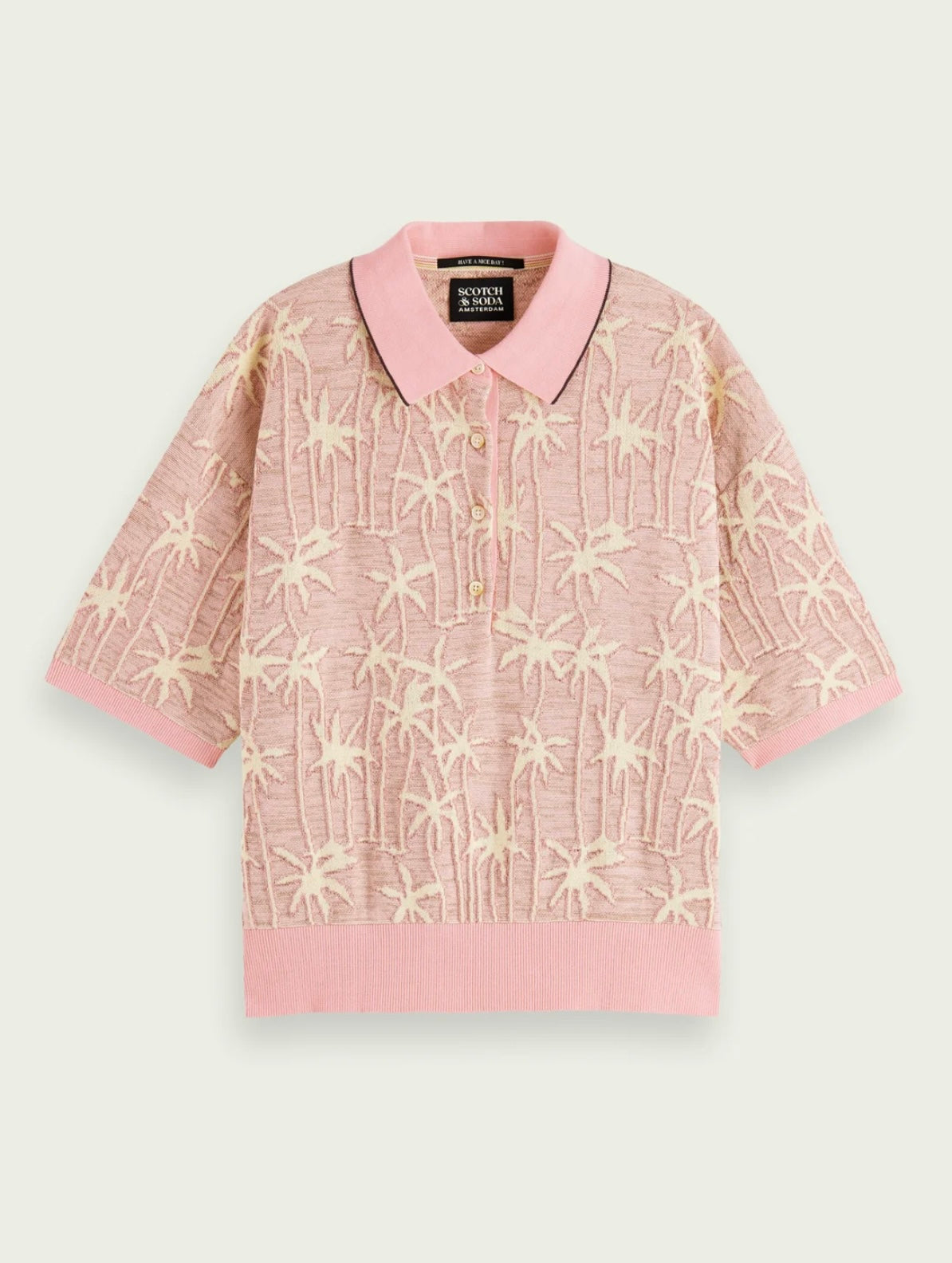 SCOTCH & SODA - Jacquard Organic Cotton Top & Short