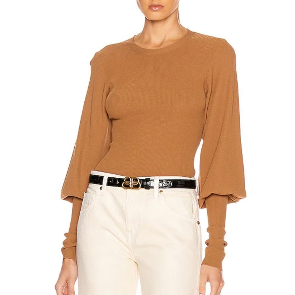 TOTEME camel long sleeve