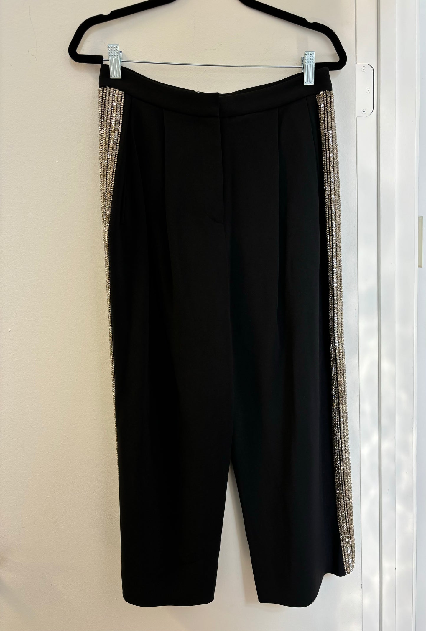 Adam Lippes Crystal Embellished Pants