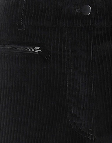 Haider Ackermann Cropped Corduroy with Stripe