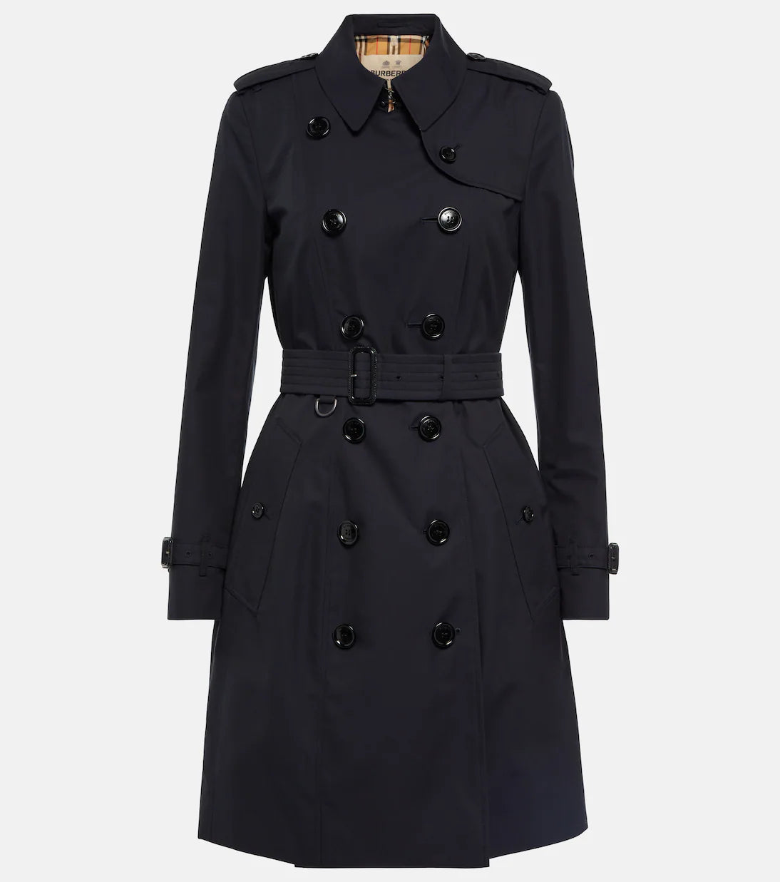 BURBERRY black trench coat