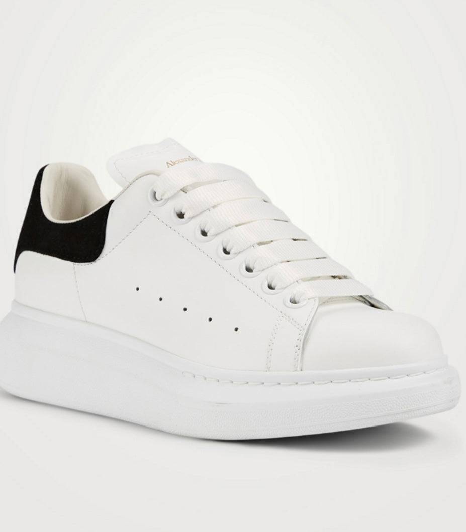 ALEXANDER MCQUEEN oversized leather sneakers