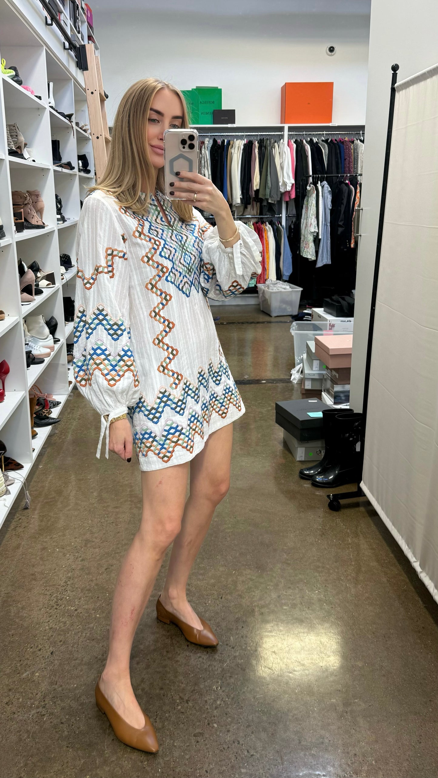 BCBG Runway - Aztec Tunic Dress