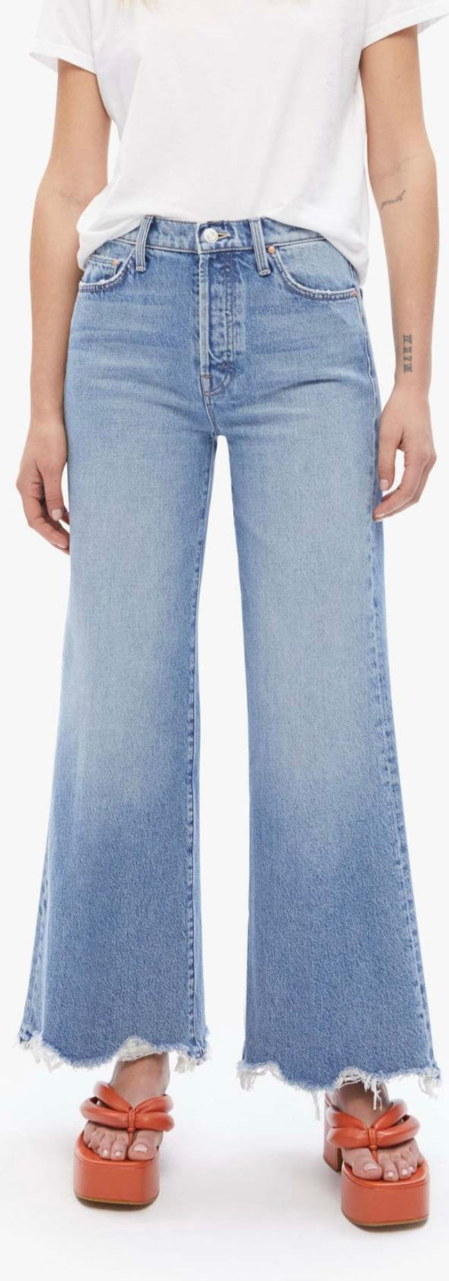 MOTHER THE TOMCAT ROLLER CHEW JEANS