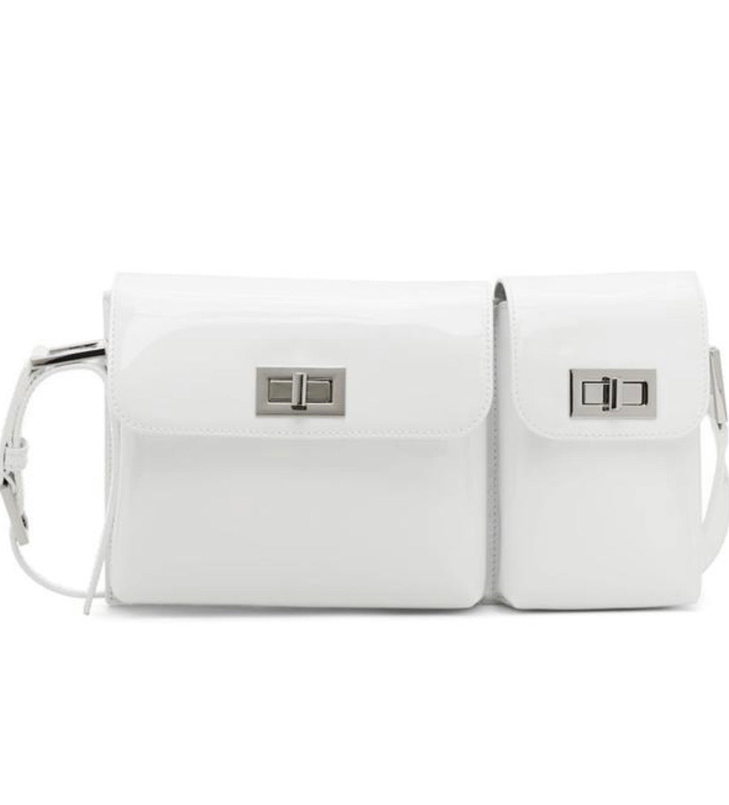 By Far - Billy Patent Leather Shoulder Bag