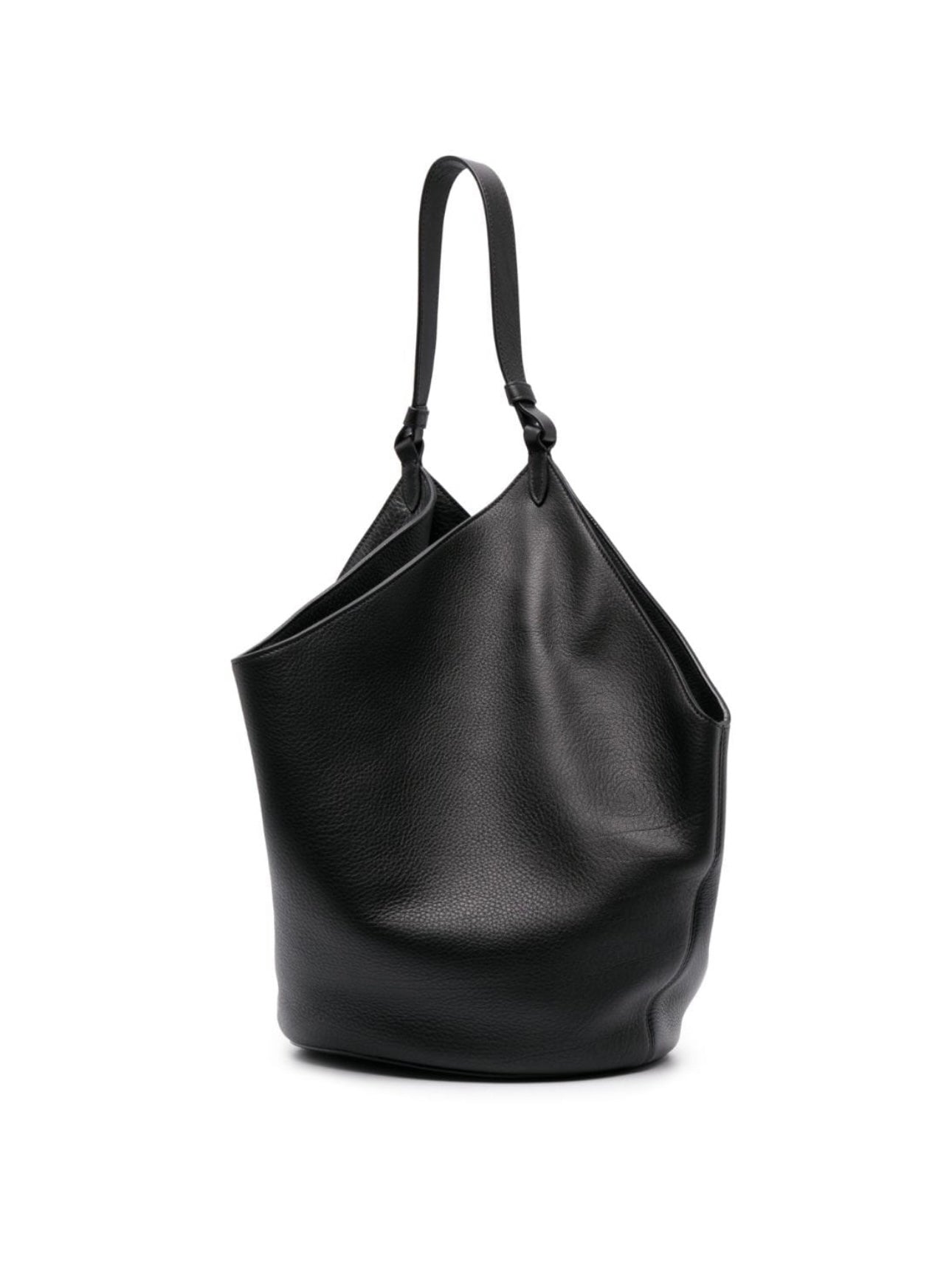 KHAITE
medium Lotus leather tote bag