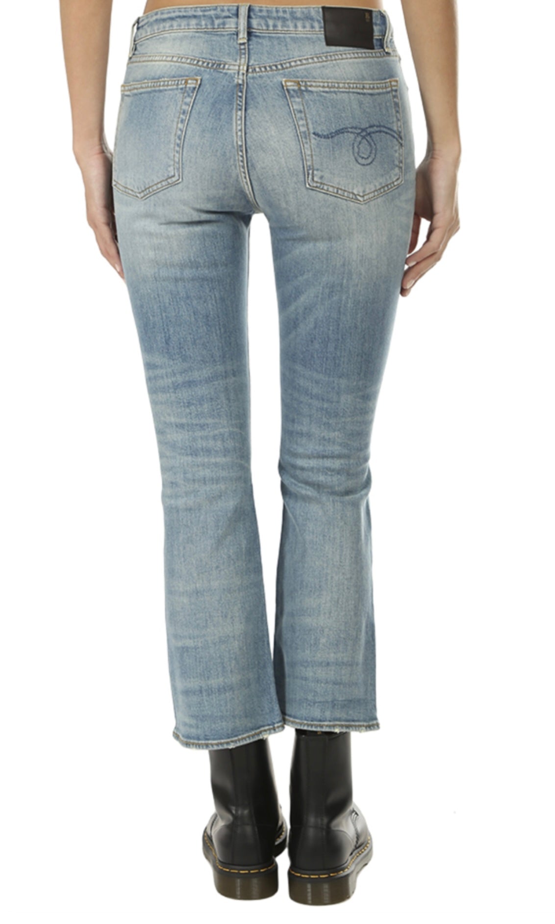 R13 Kick Fit Jeans in Drew Stretch