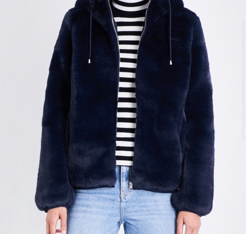 Maje Faux Fur Jacket