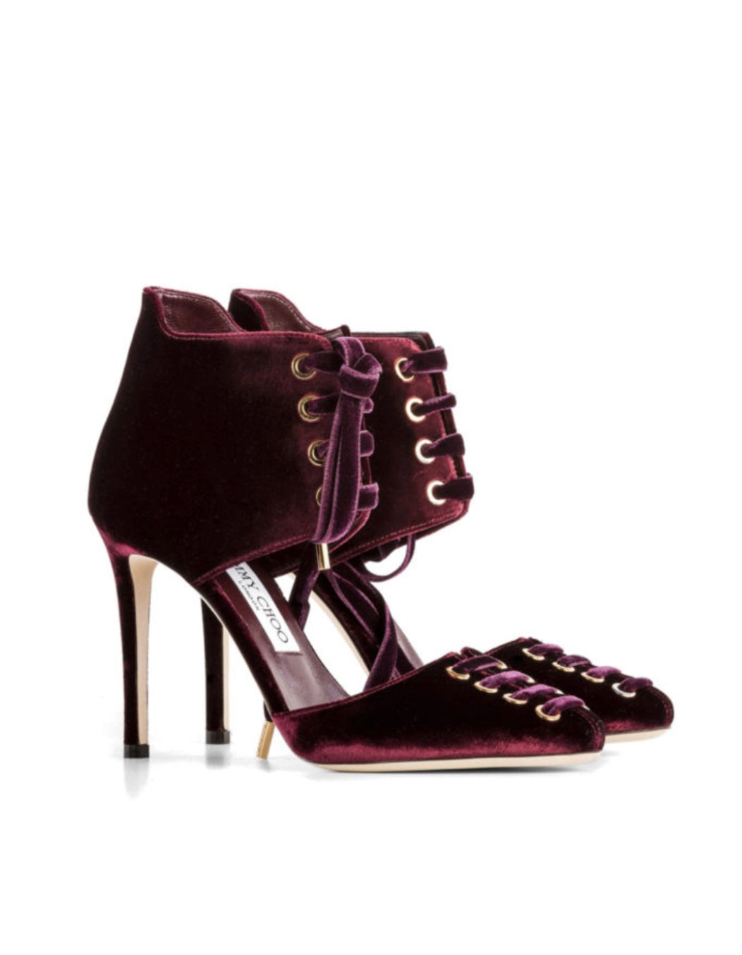 JIMMY CHOO
Mari 100 velvet pumps