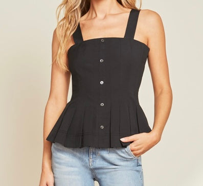 Veronica Beard Laura Peplum Top