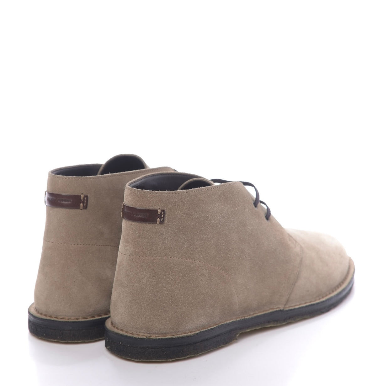 SAINT LAURENT - SUEDE MENS ORAN LU BOOTS