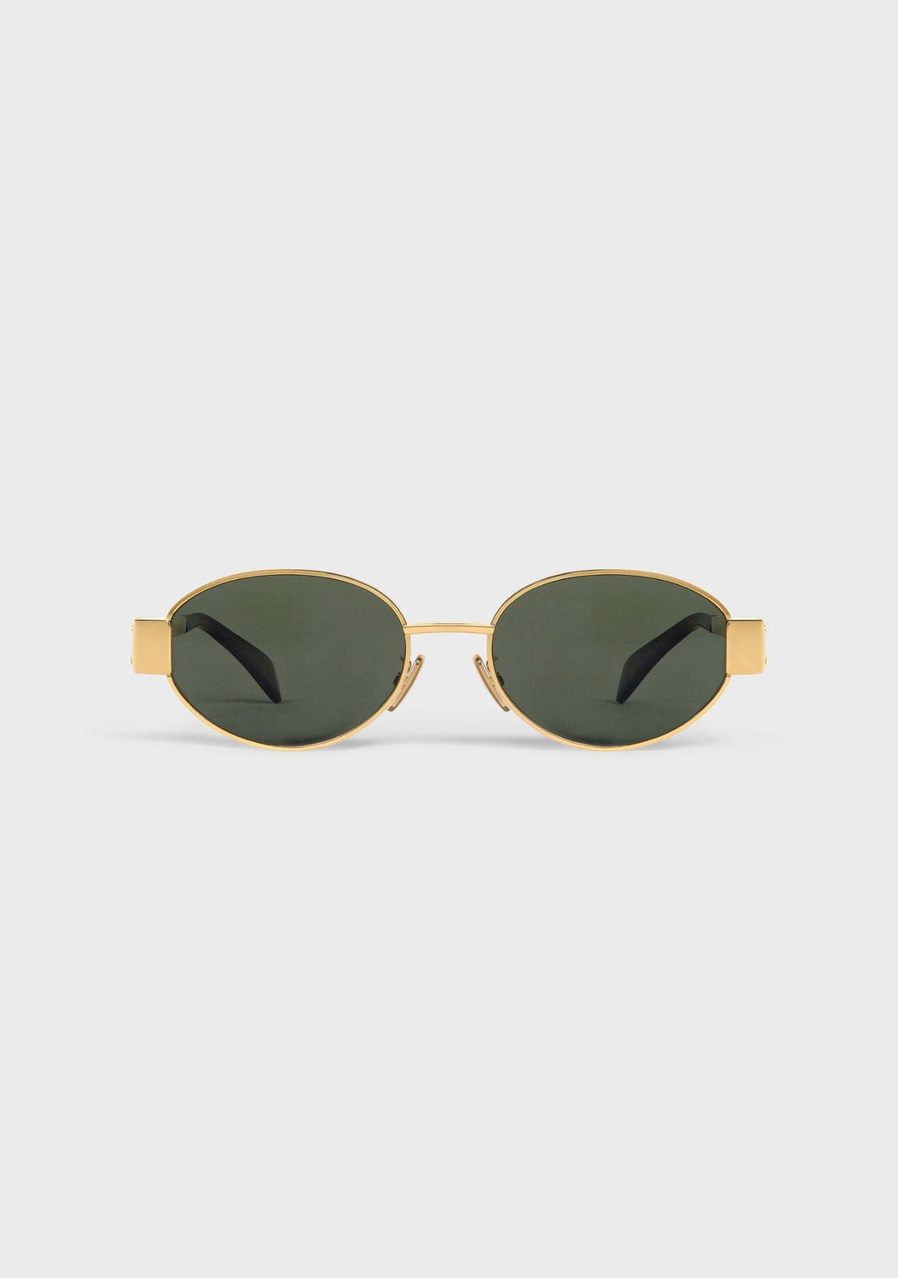 CELINE - TRIOMPHE METAL 01 SUNGLASSES IN METAL
GOLD / GREEN