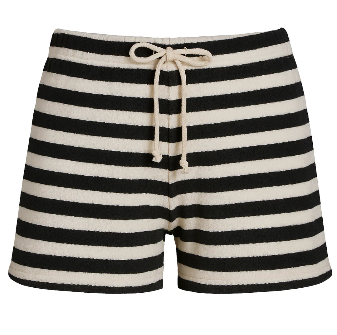 PERFECTWHITETEE BLACK/WHITE STRIPPED SHORTS