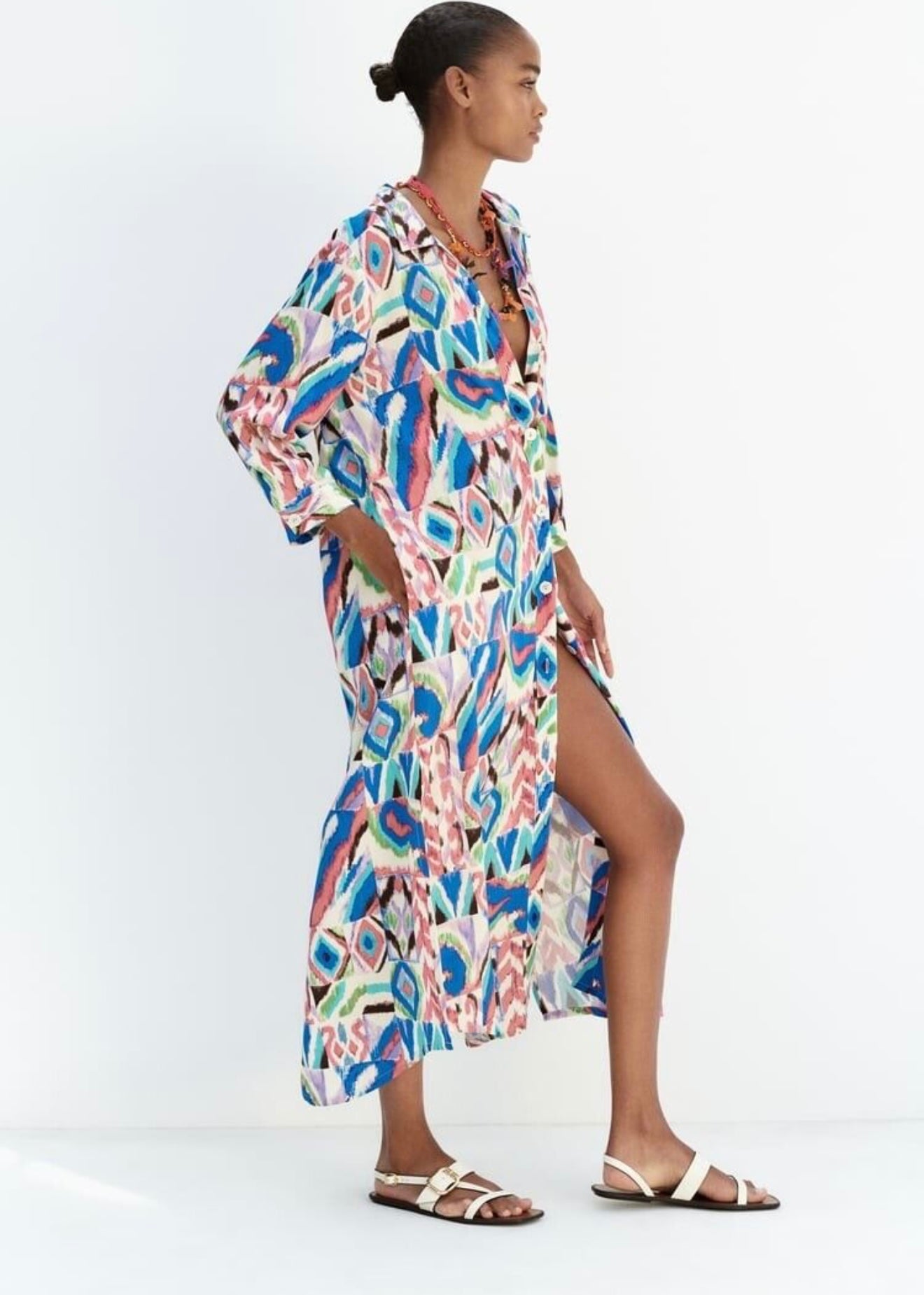 ZARA - Printed Tunic Dress