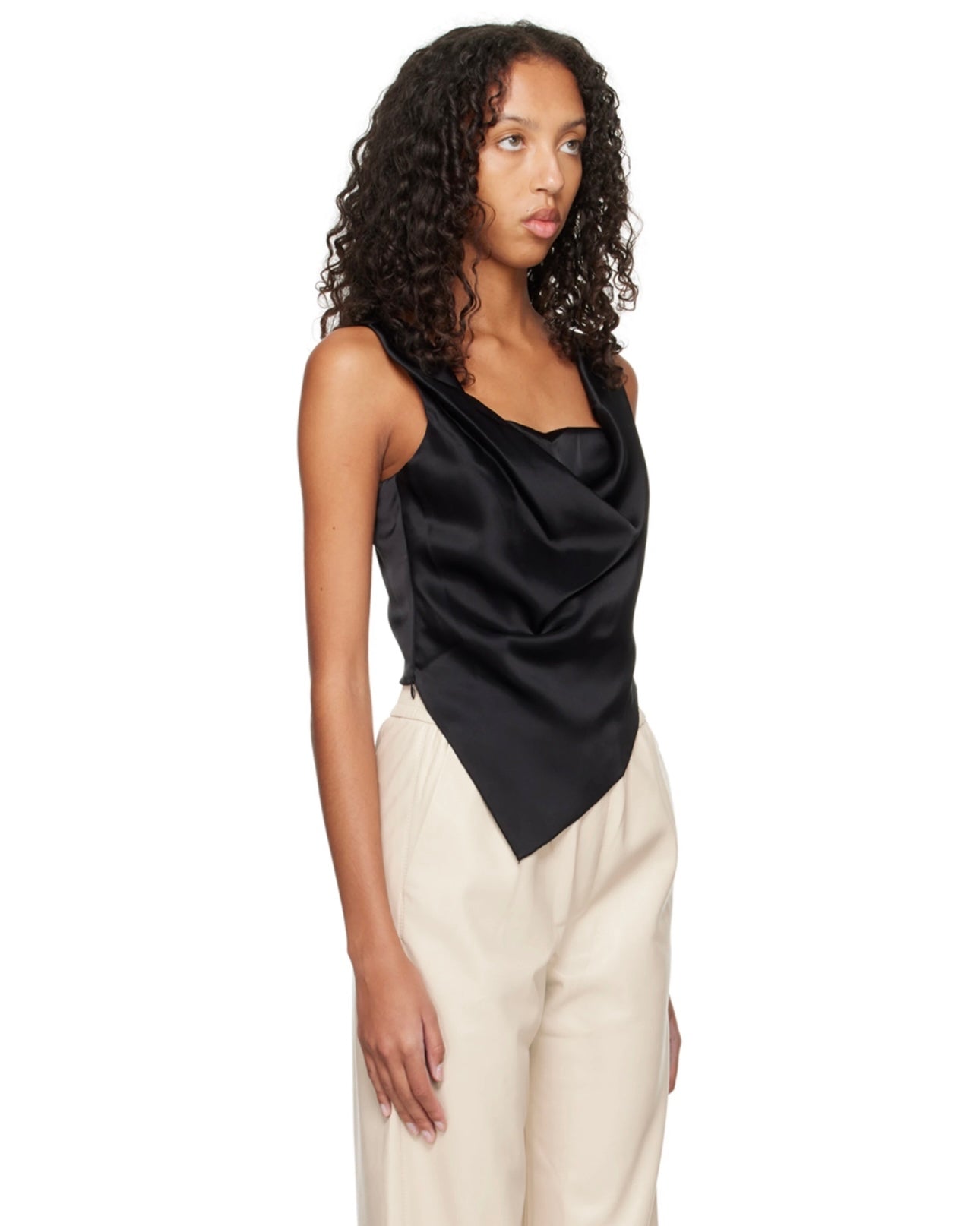 NANUSHKA
Black Petra Tank Top