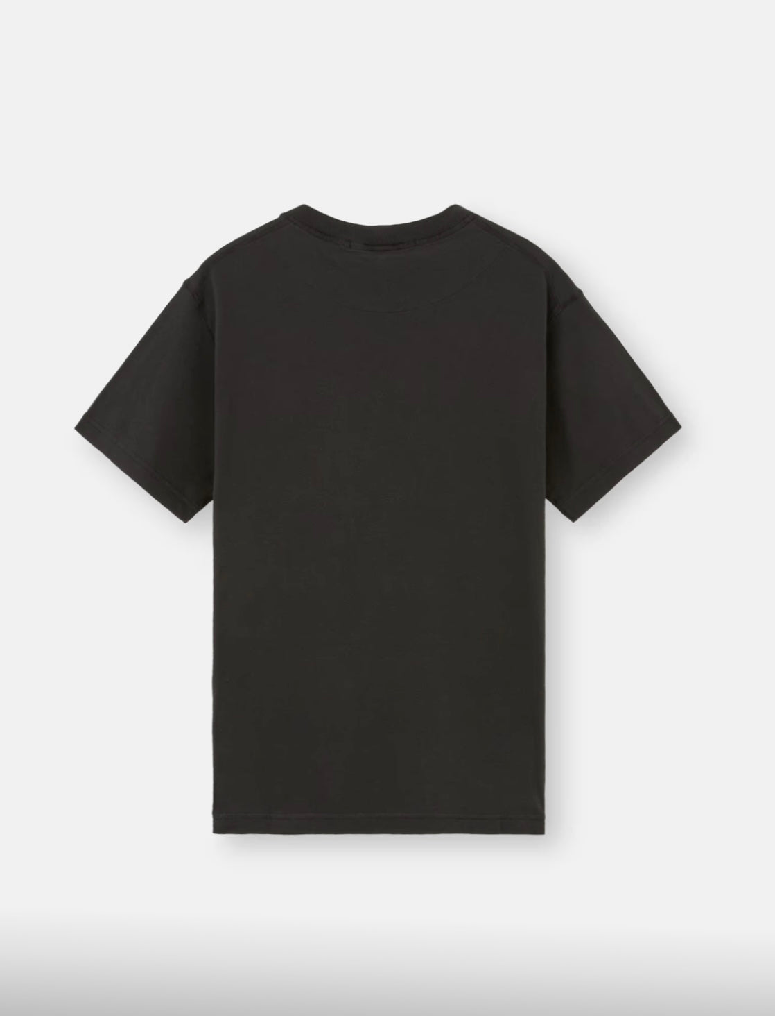 STONE ISLAND - 2100237 ORGANIC COTTON JERSEY 'FISSATO' EFFECT