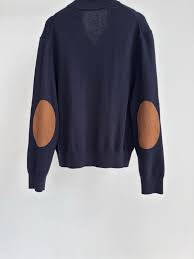 PRADA navy cashmere cardigan