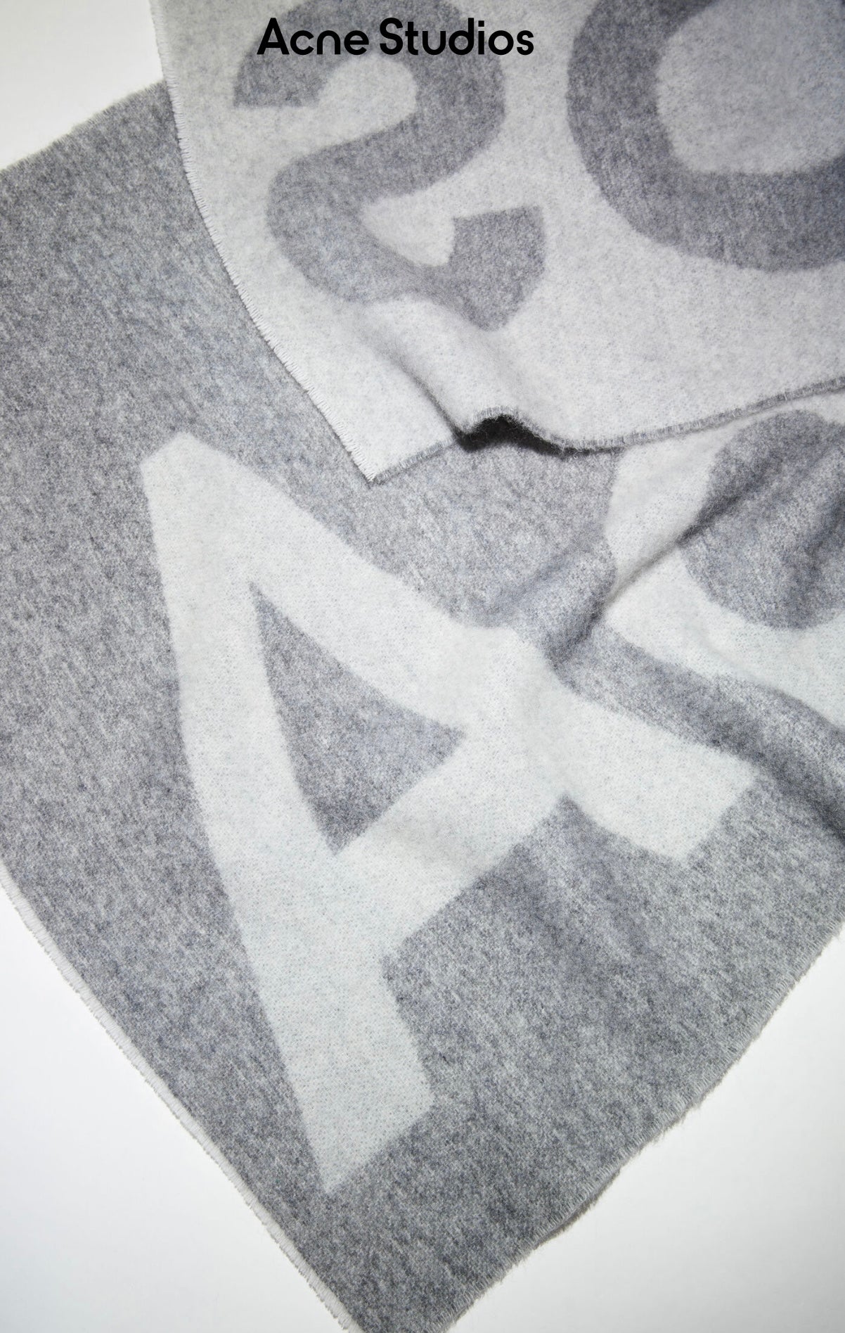 ACNE STUDIOS  - JACQUARD SCARF