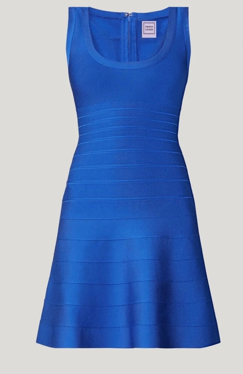 Herve Leger - Fit & Flare Dress