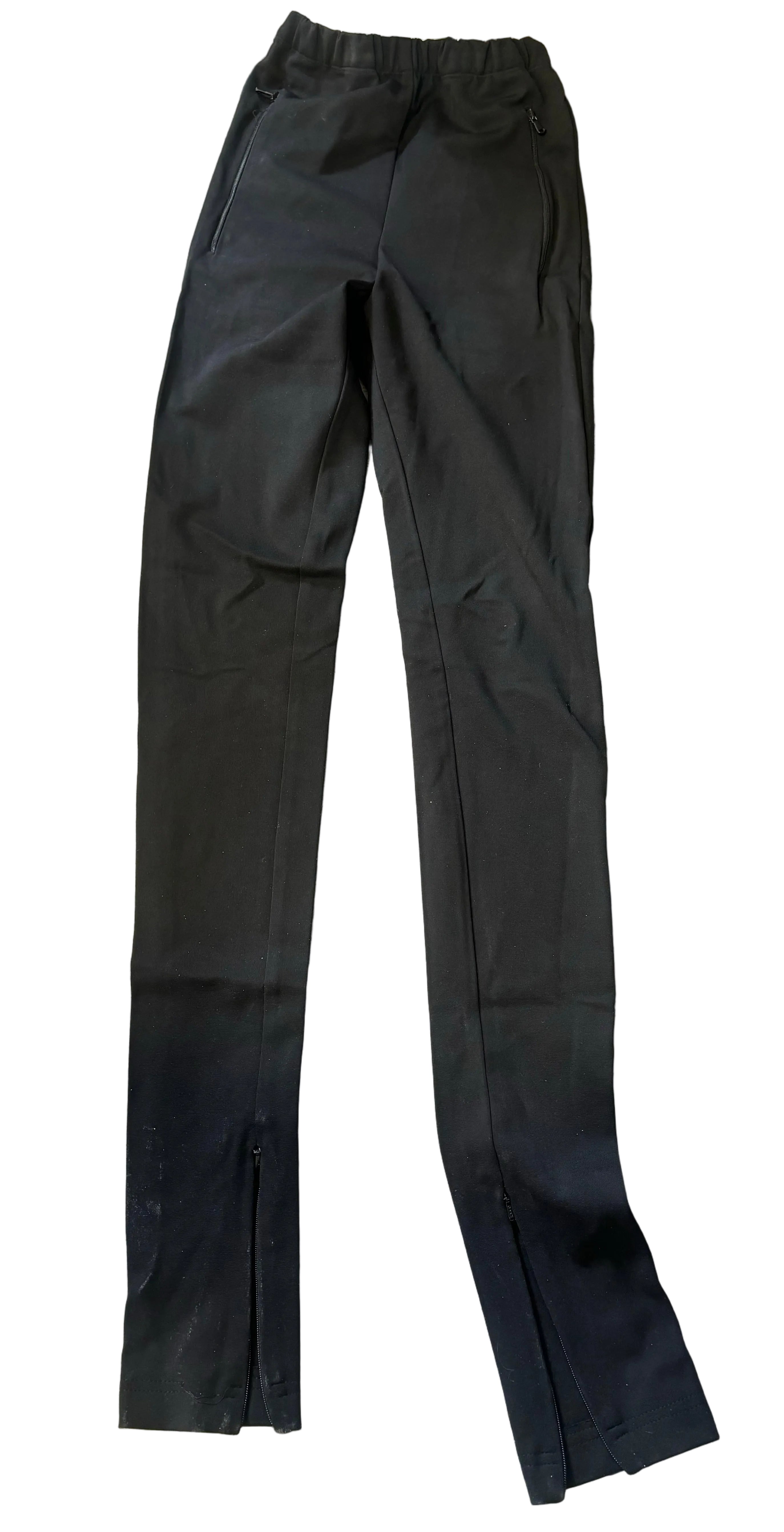 Wardrobe NYC black scuba dress pants