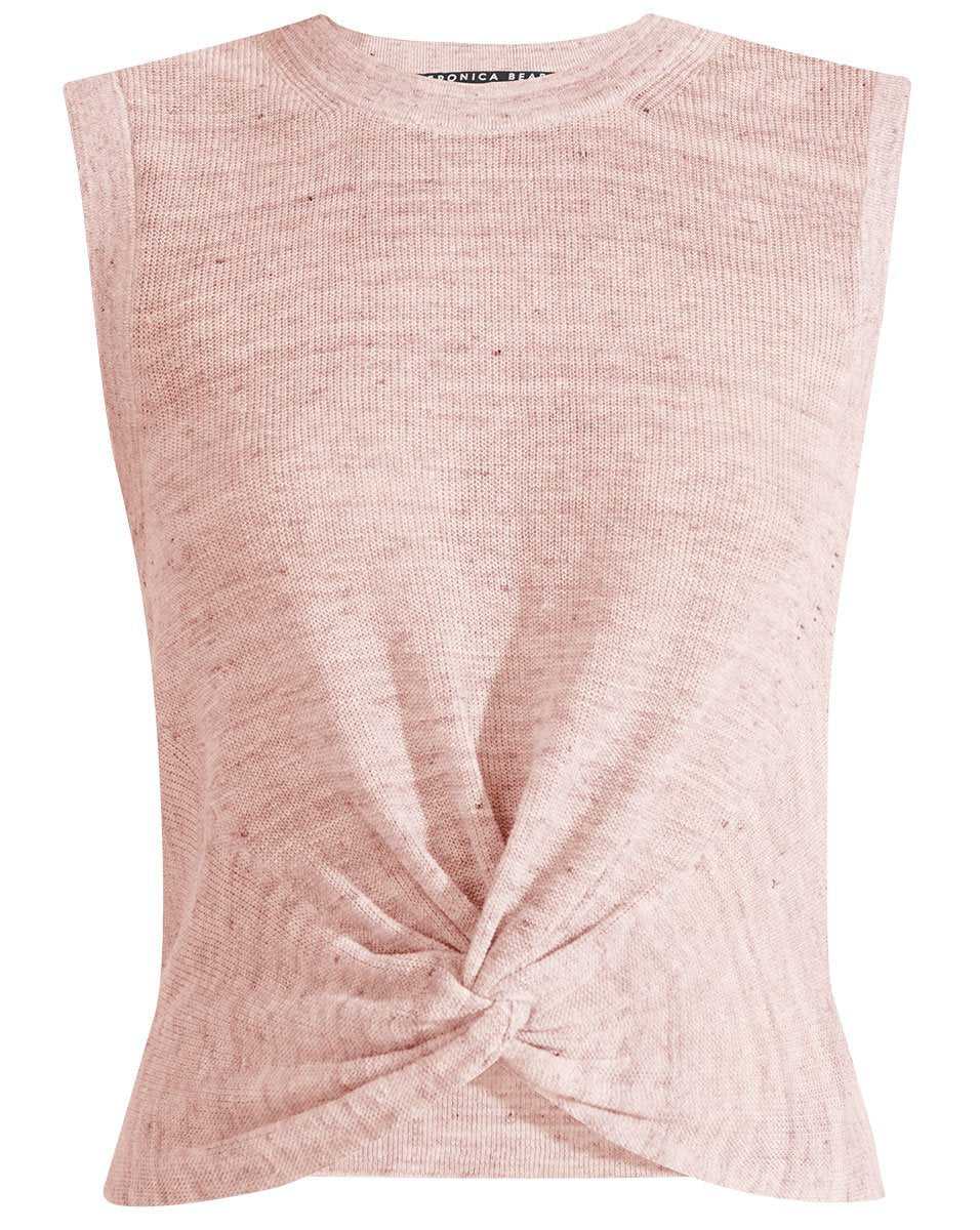 VERONICA BEARD Kellen Twist-Front Sweater