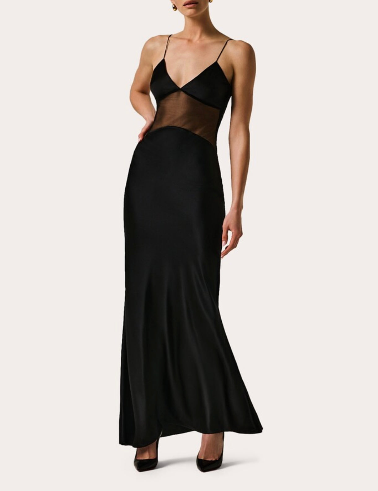 Kiki de Montparnasse - 
Maxim panelled maxi dress