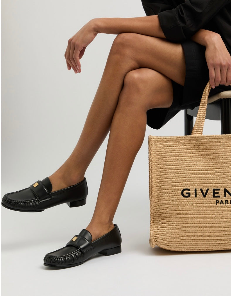 Givenchy 4G Black Loafers