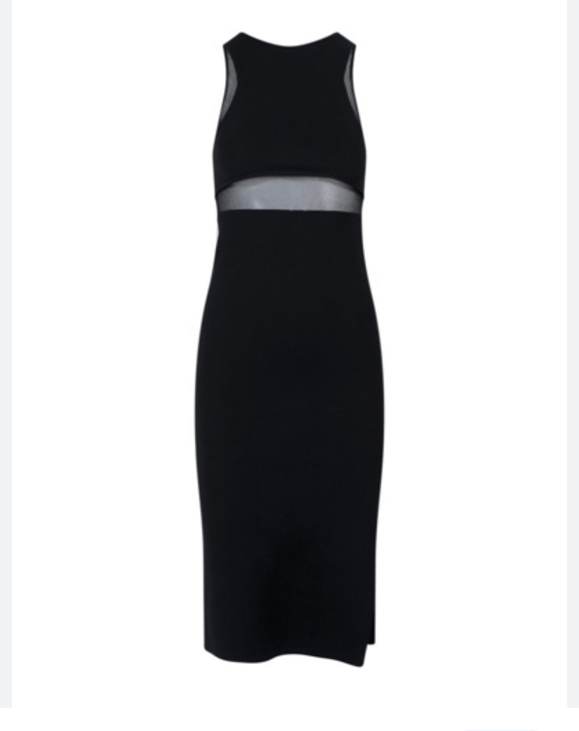 Stella McCartney Mesh Cut-Out Dress