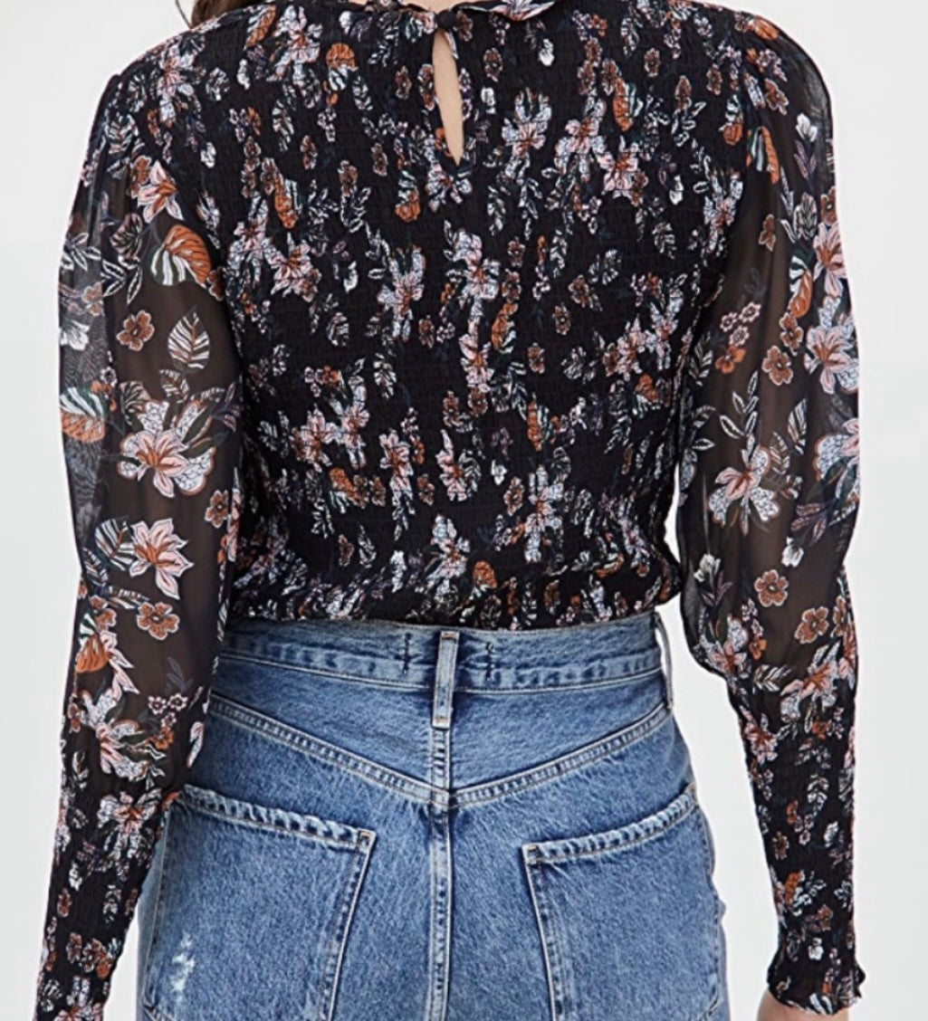 VERONICA BEARD blouse with floral print