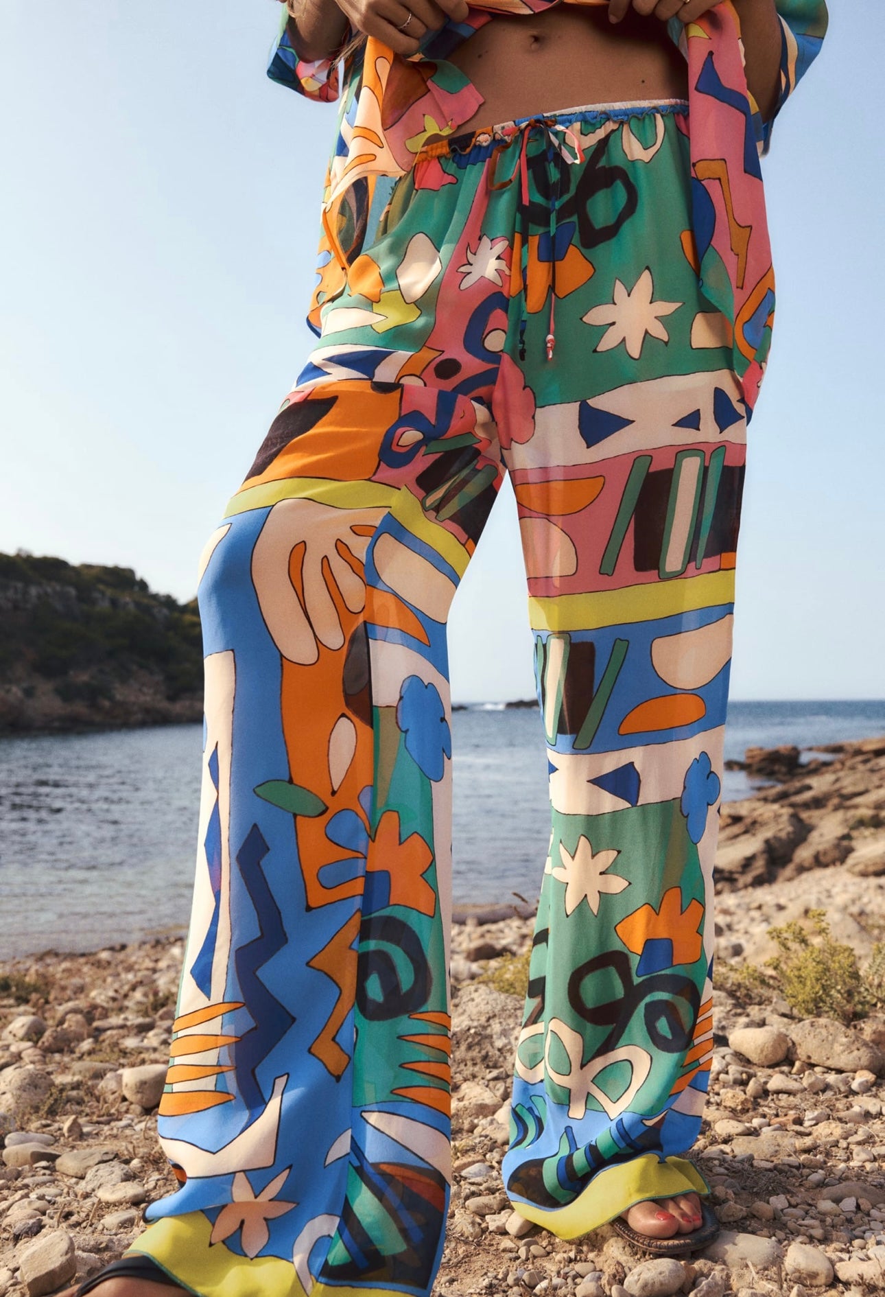 ZARA - Flowy Printed SET