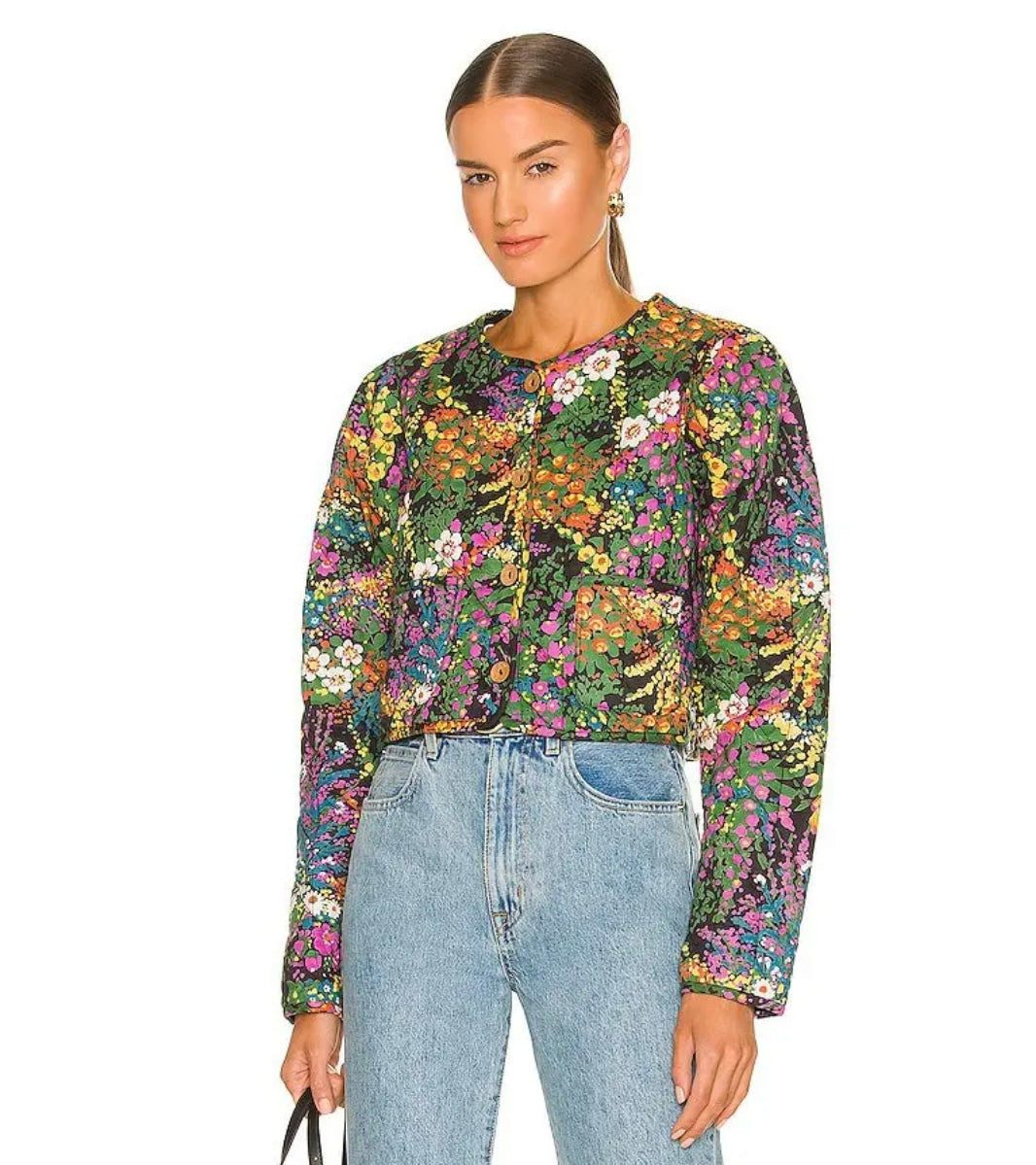 Banjanan - Magpie Jacket in Loki's Garden Black