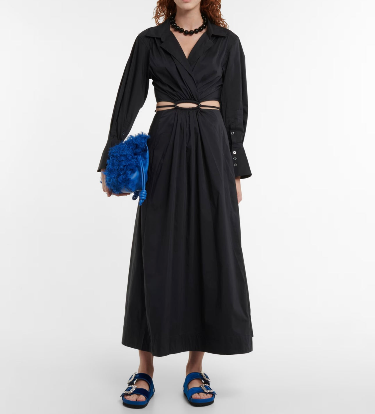 BIRKENSTOCK 1774
x Manolo Blahnik Arizona embellished velvet slides