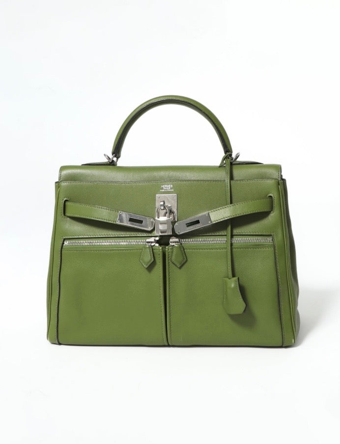Hermes Pelouse Swift Kelly Lakis 32