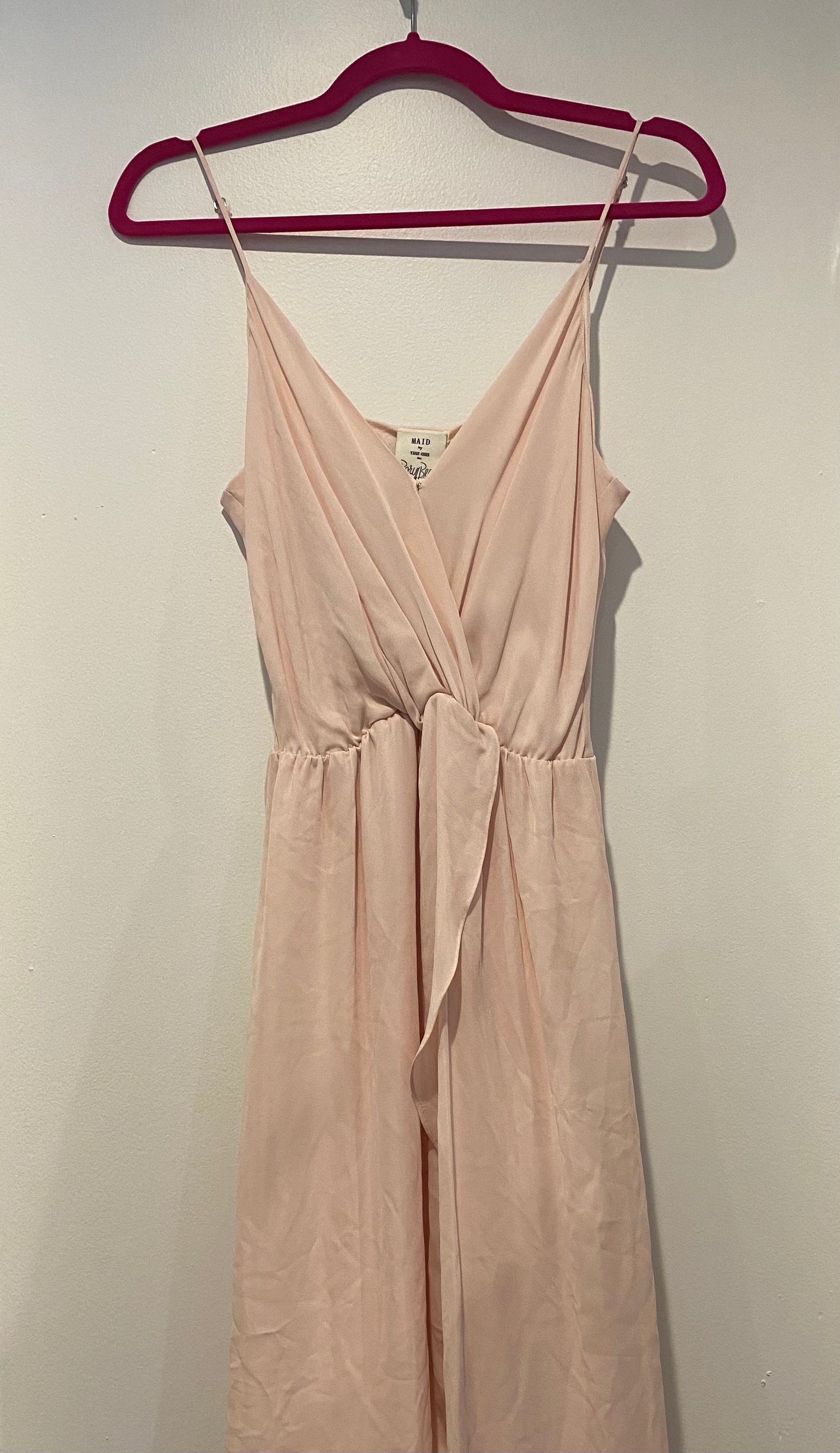 Maid by Yifat Oren for Rory Beca Dress *PALE PINK*