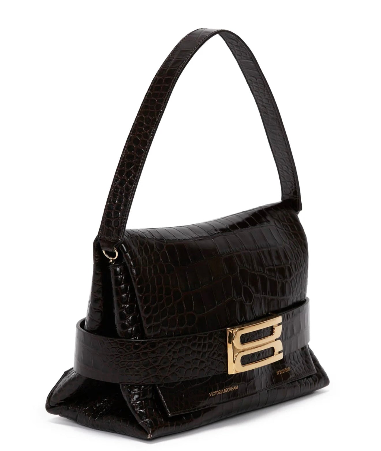 VICTORIA BECKHAM B-logo Leather tote bag