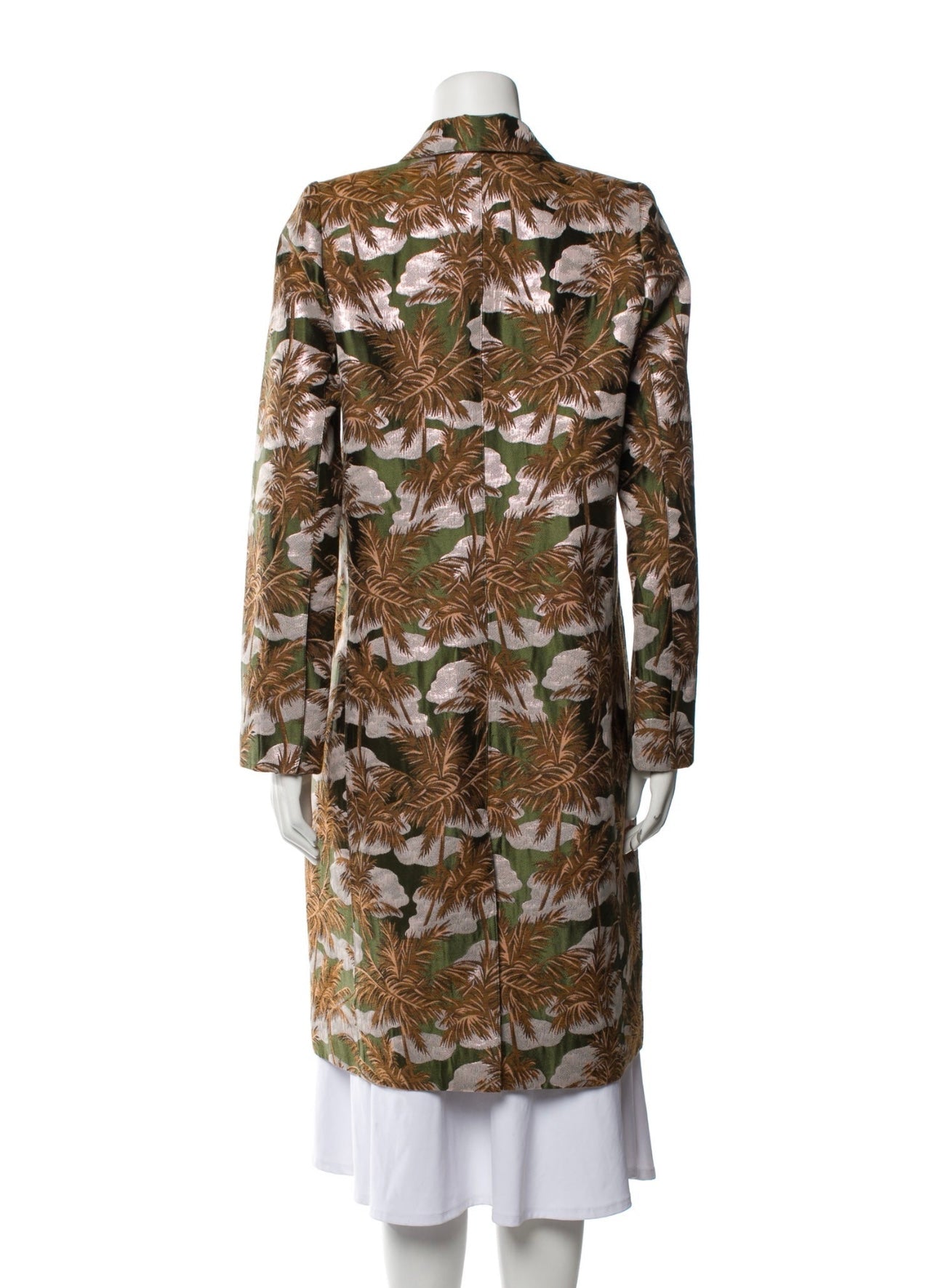 SMYTHE - MIDI PRINTED COAT