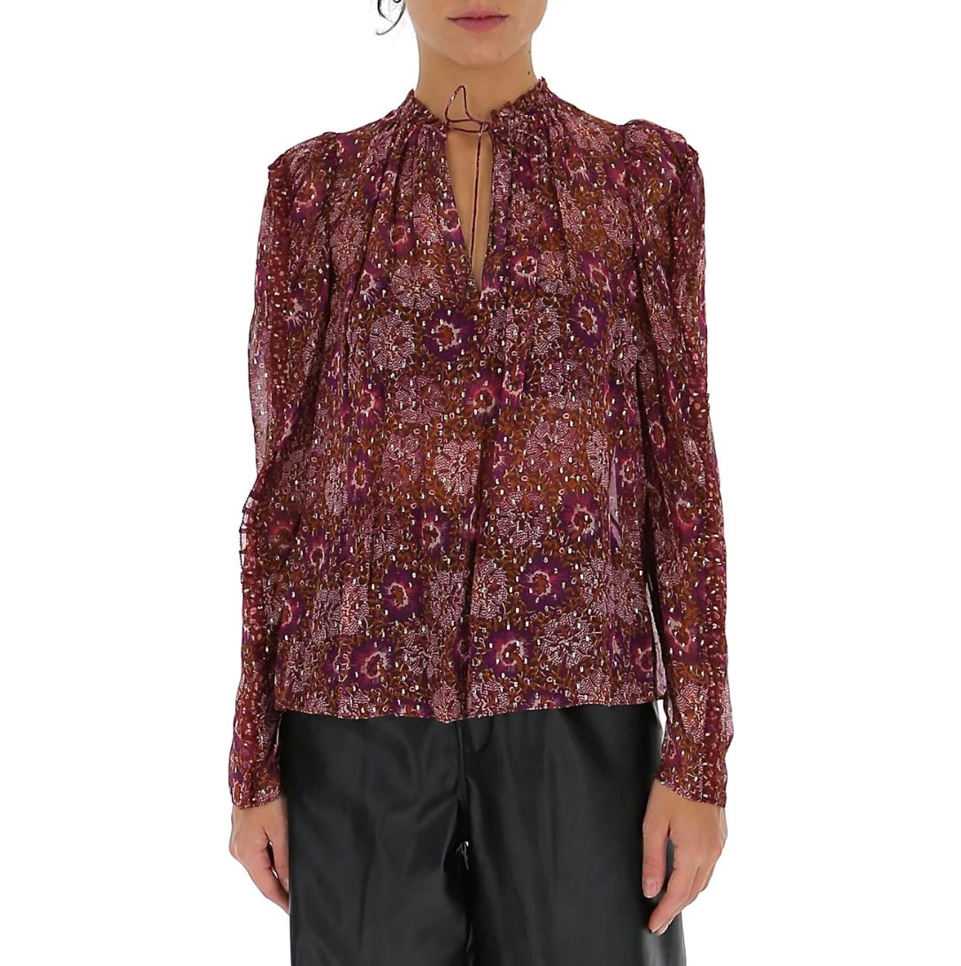 Ulla Johnson
Ulla Johnson Marilla Floral Chiffon Blouse