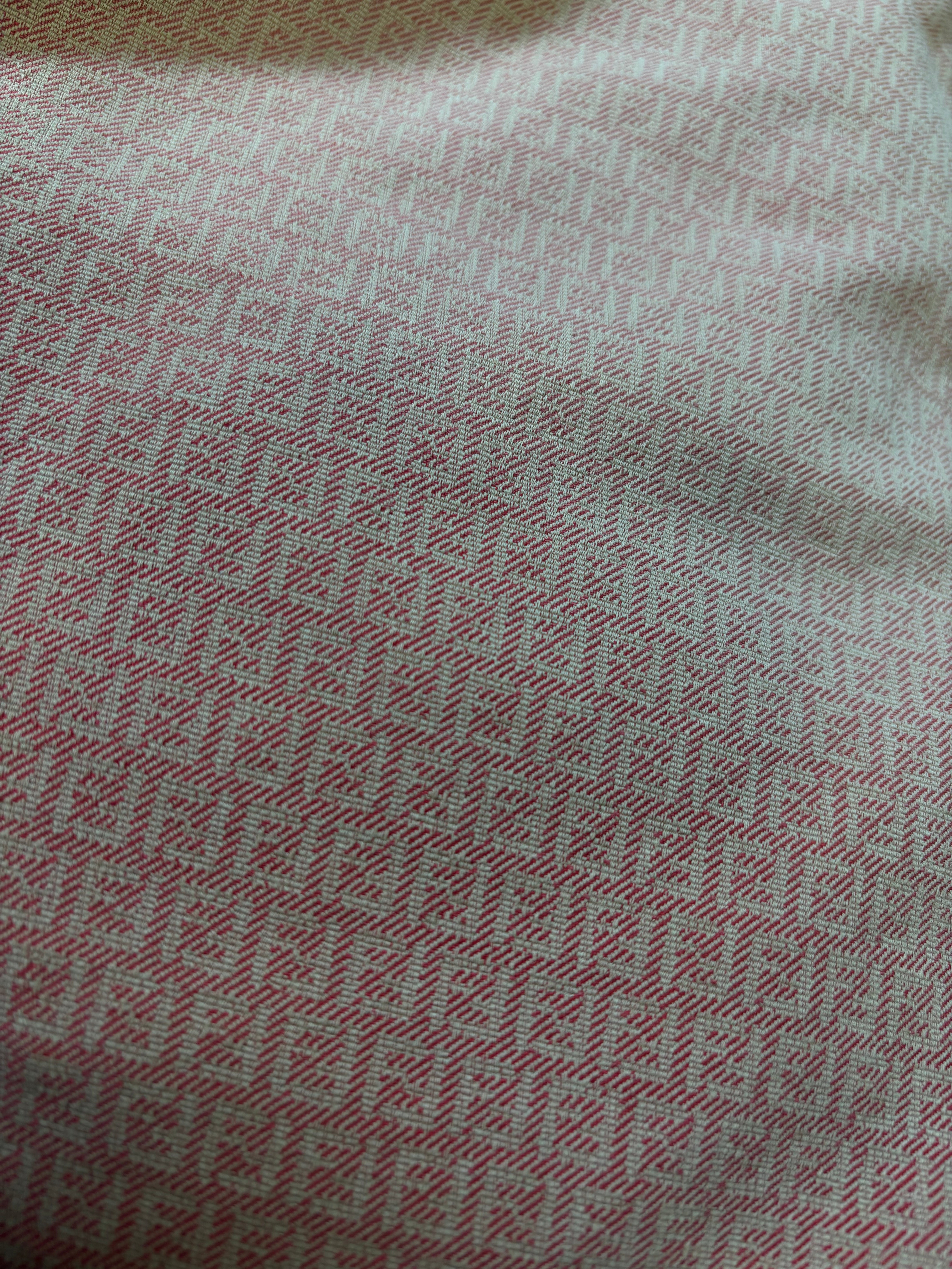 FENDI blazer, faded orange and beige monogram
