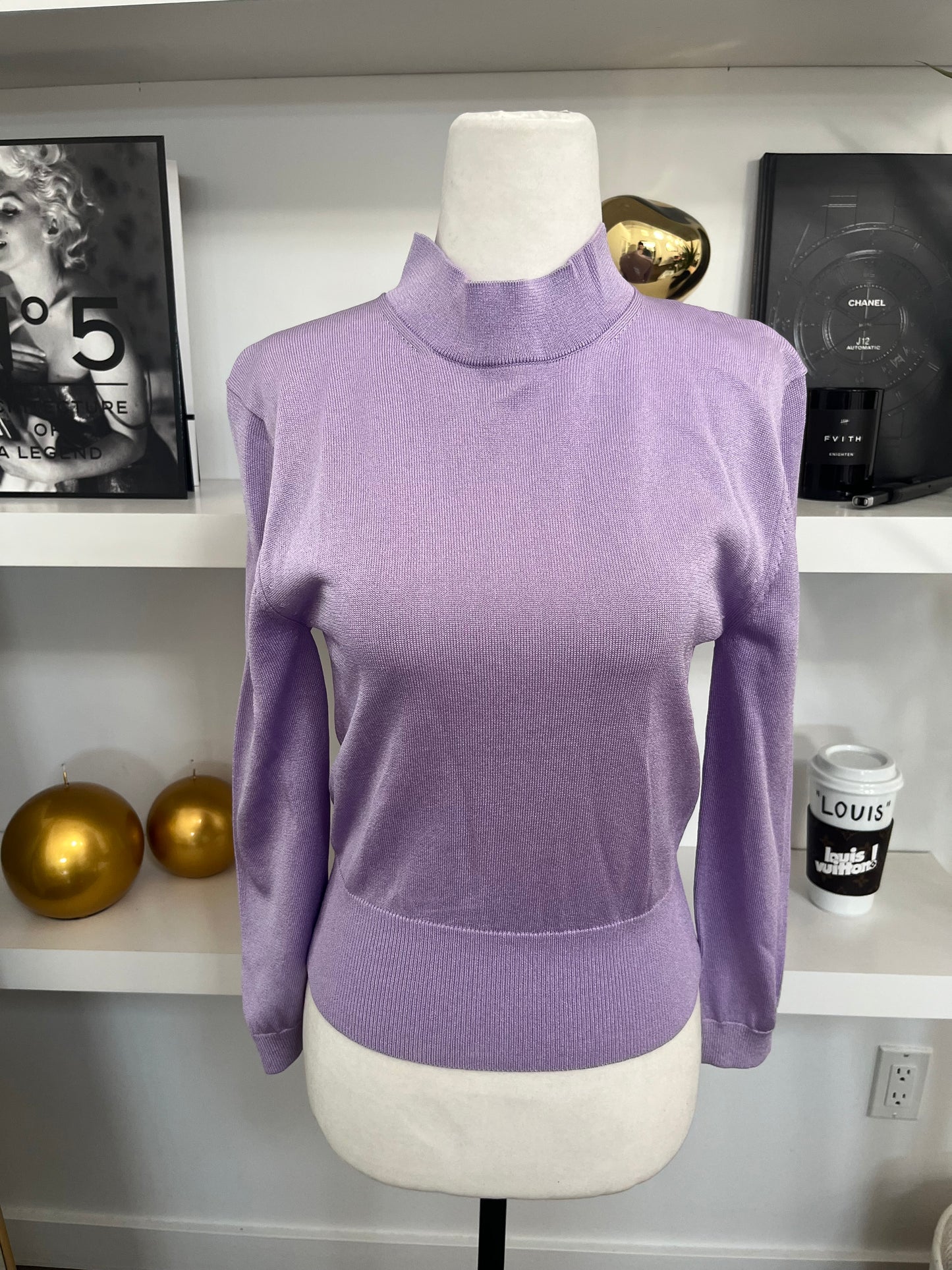 TIBI cropped long sleeve