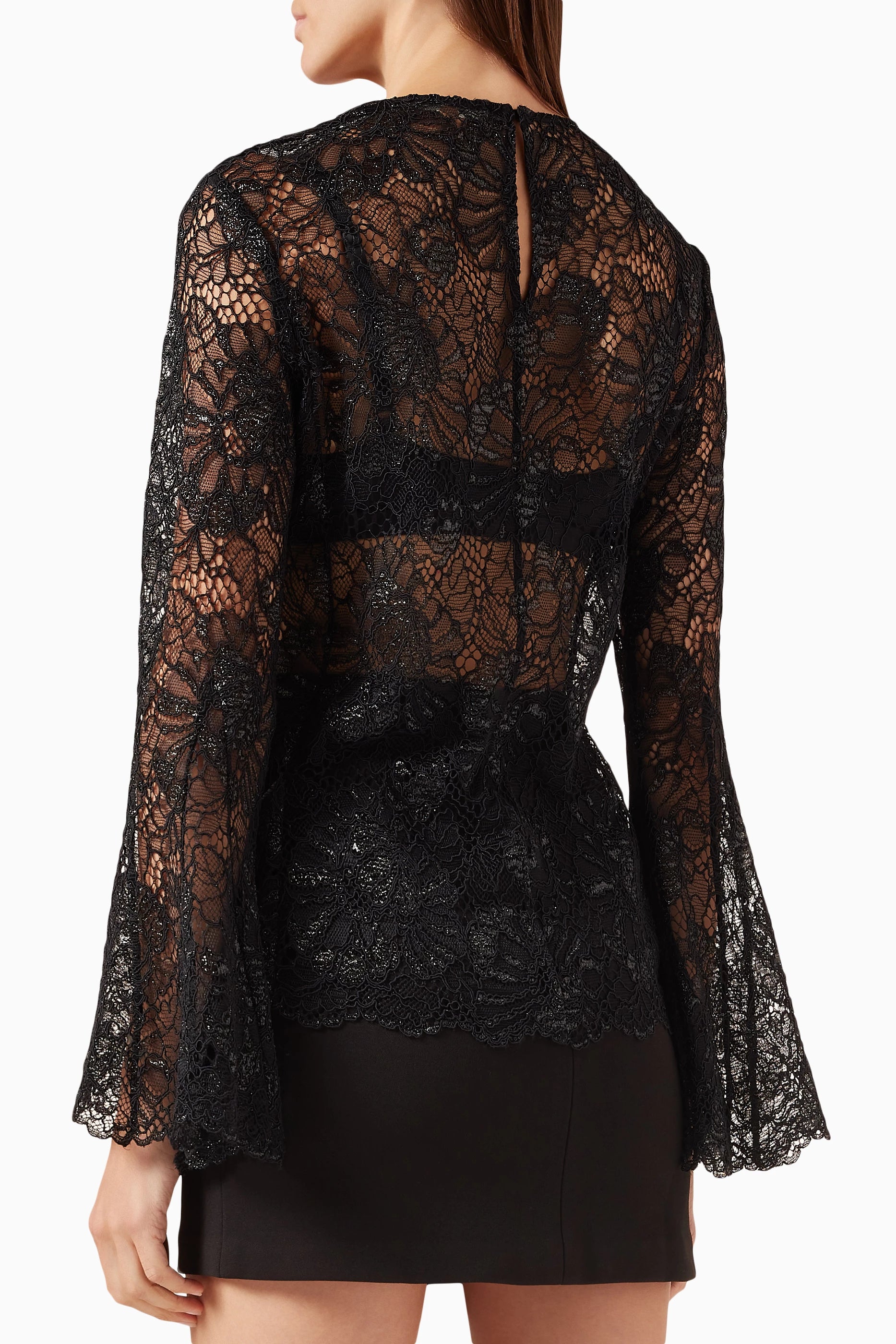 Frame Lace Blouse