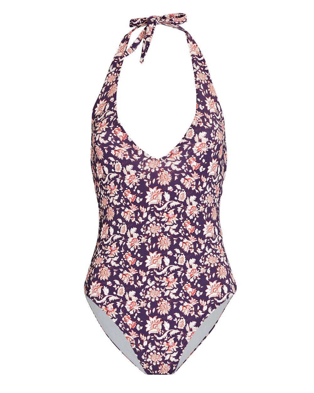 VERONICA BEARD floral halter one piece