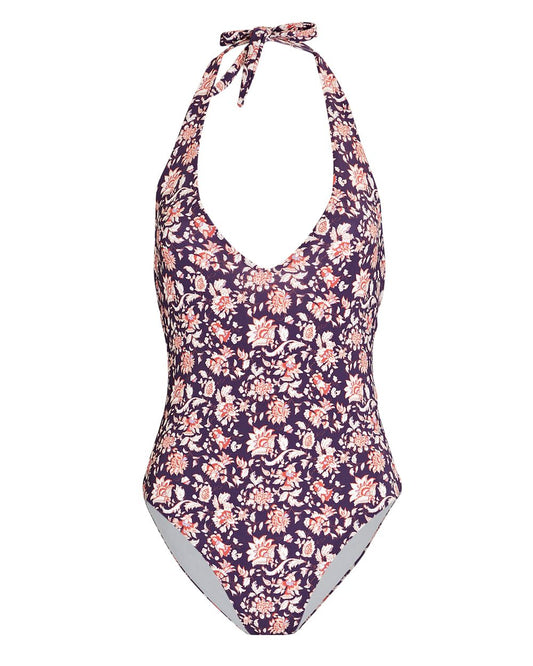 VERONICA BEARD floral halter one piece