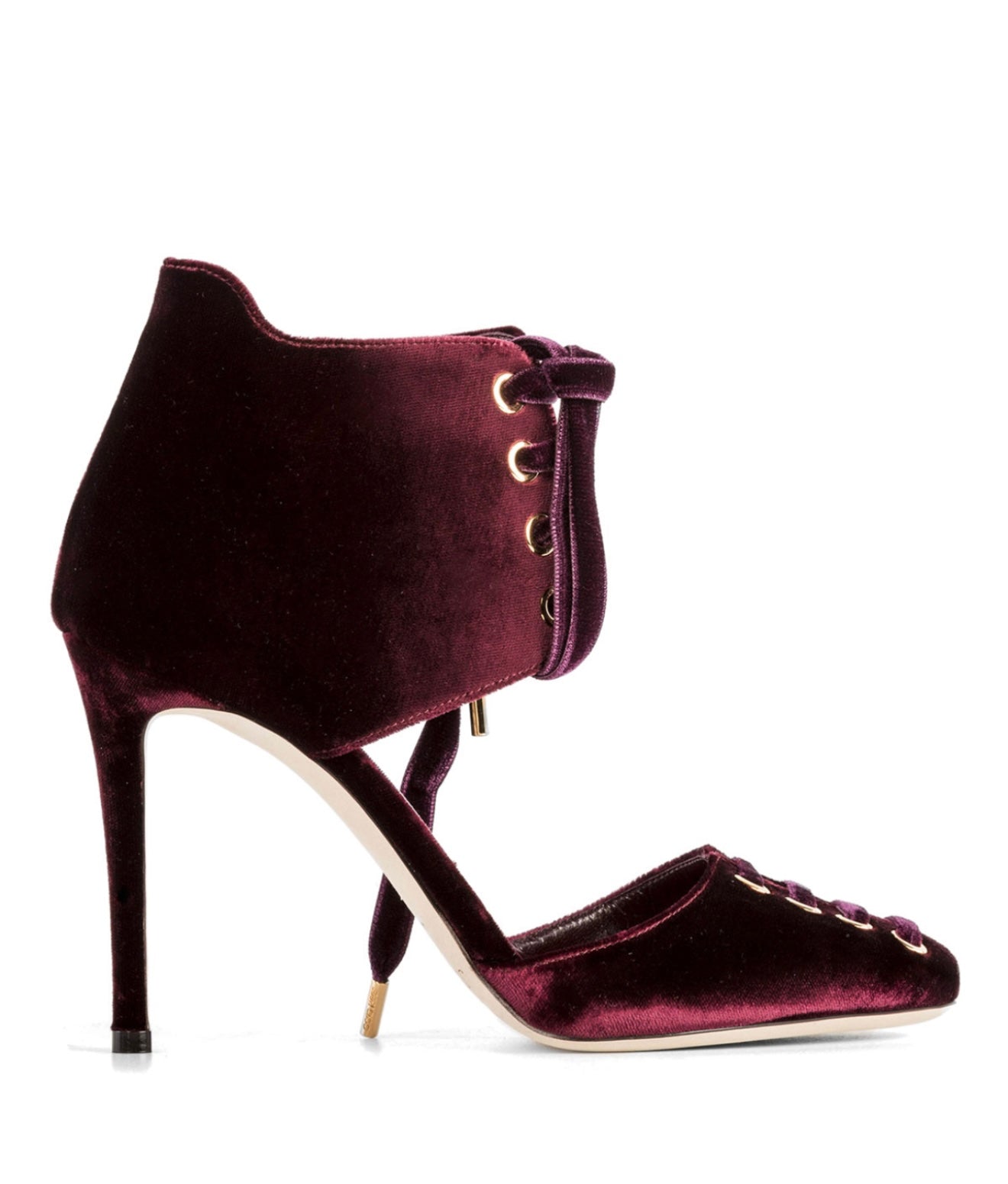 JIMMY CHOO
Mari 100 velvet pumps