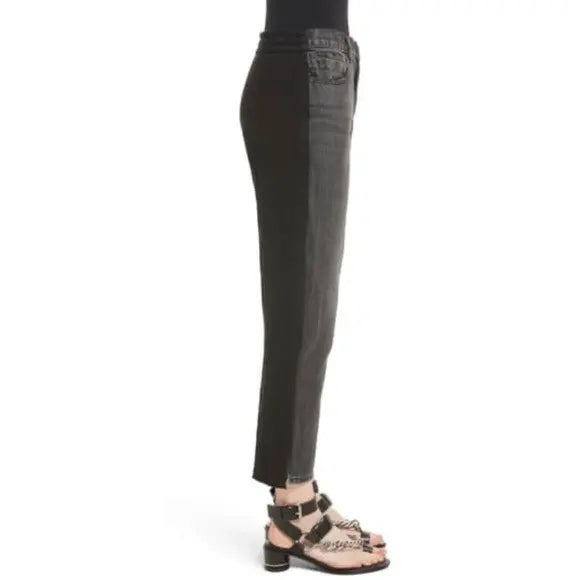 ALEXANDER WANG denim x sweat hybrid pants